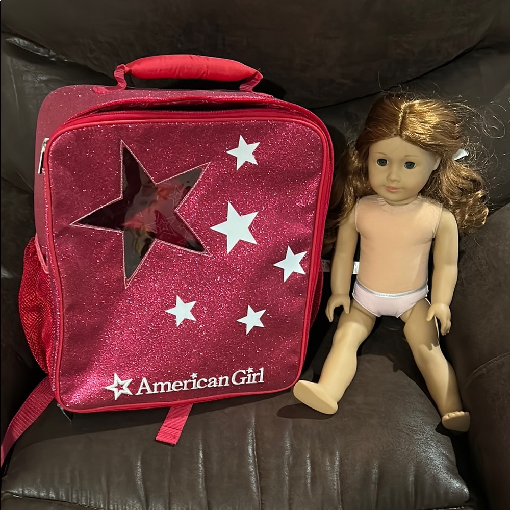 American Girl & Pink Star Backpack